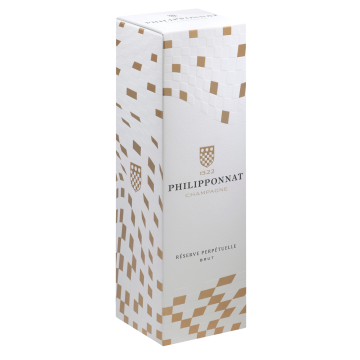 Giftpack 1 bottle Philipponnat Réserve Perpétuelle Brut